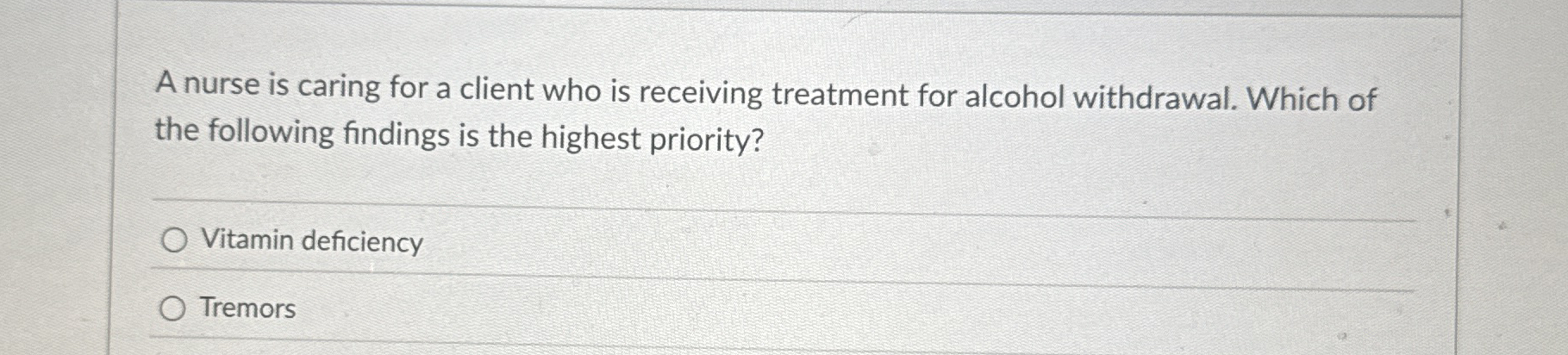 Solved A nurse is caring for a client who is receiving | Chegg.com
