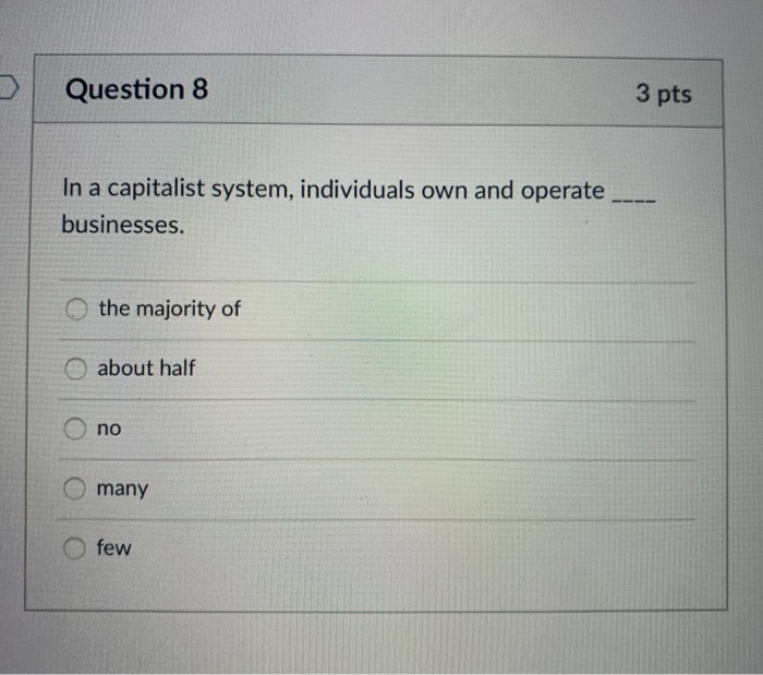Solved Question 6 3 pts Which of the following is not a | Chegg.com