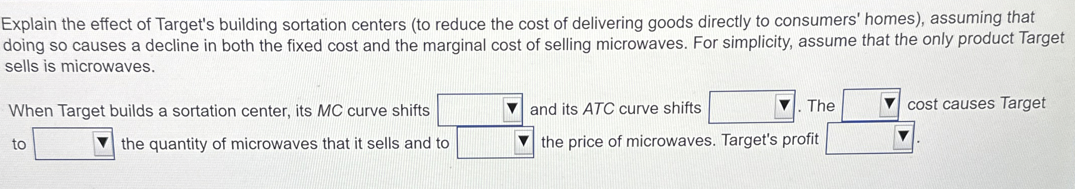 Solved Explain the effect of Target's building sortation | Chegg.com
