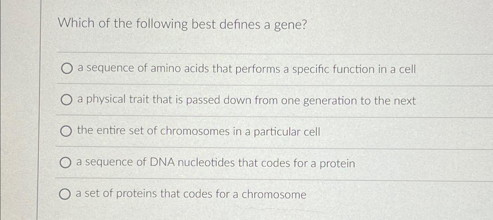 Why Amino Acid Sequence Defines Protein Traits