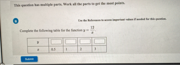 Solved This question has multiple parts. Work all the parts | Chegg.com