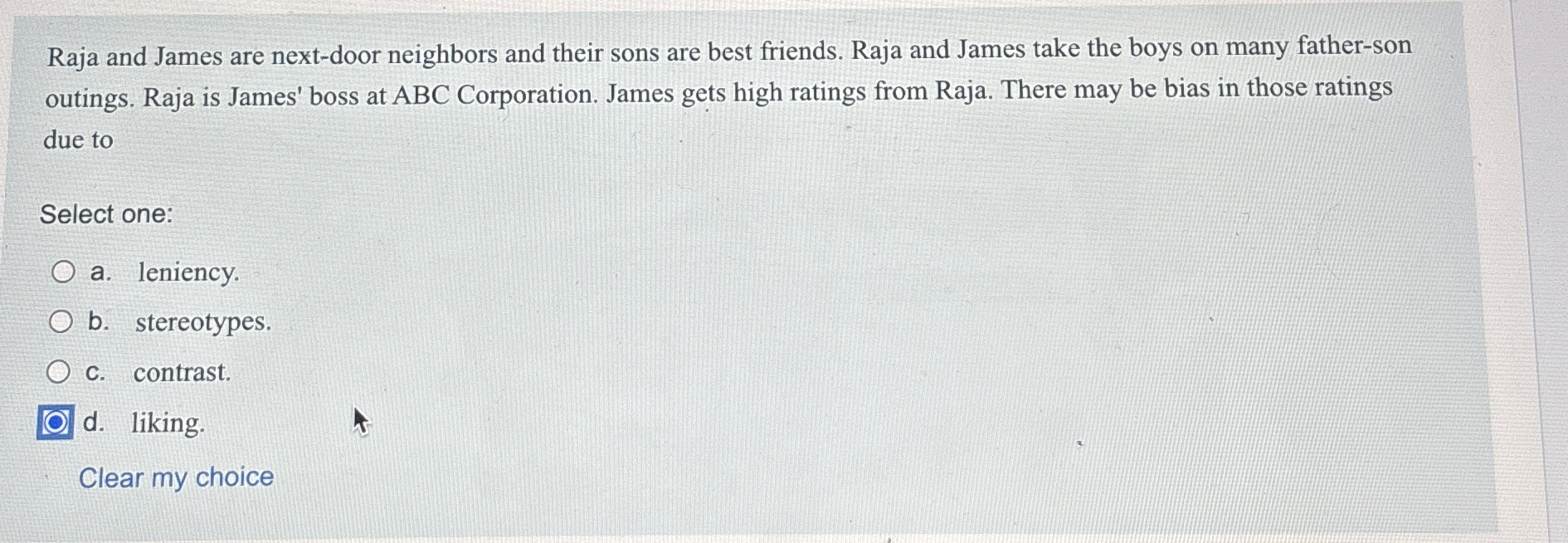 Solved Raja and James are next-door neighbors and their sons | Chegg.com