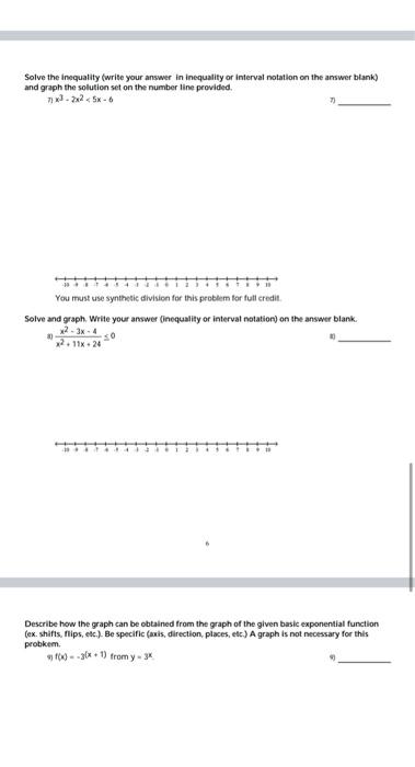 Solved Show all work as partial credit may be given Correct | Chegg.com