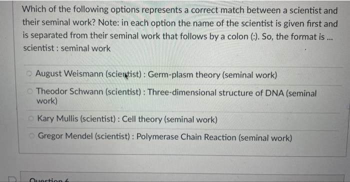 Solved Which of the following options represents a correct | Chegg.com