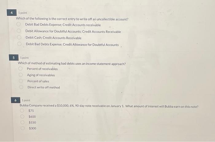 Solved 1 1 point Indicate if the transactions increase or | Chegg.com