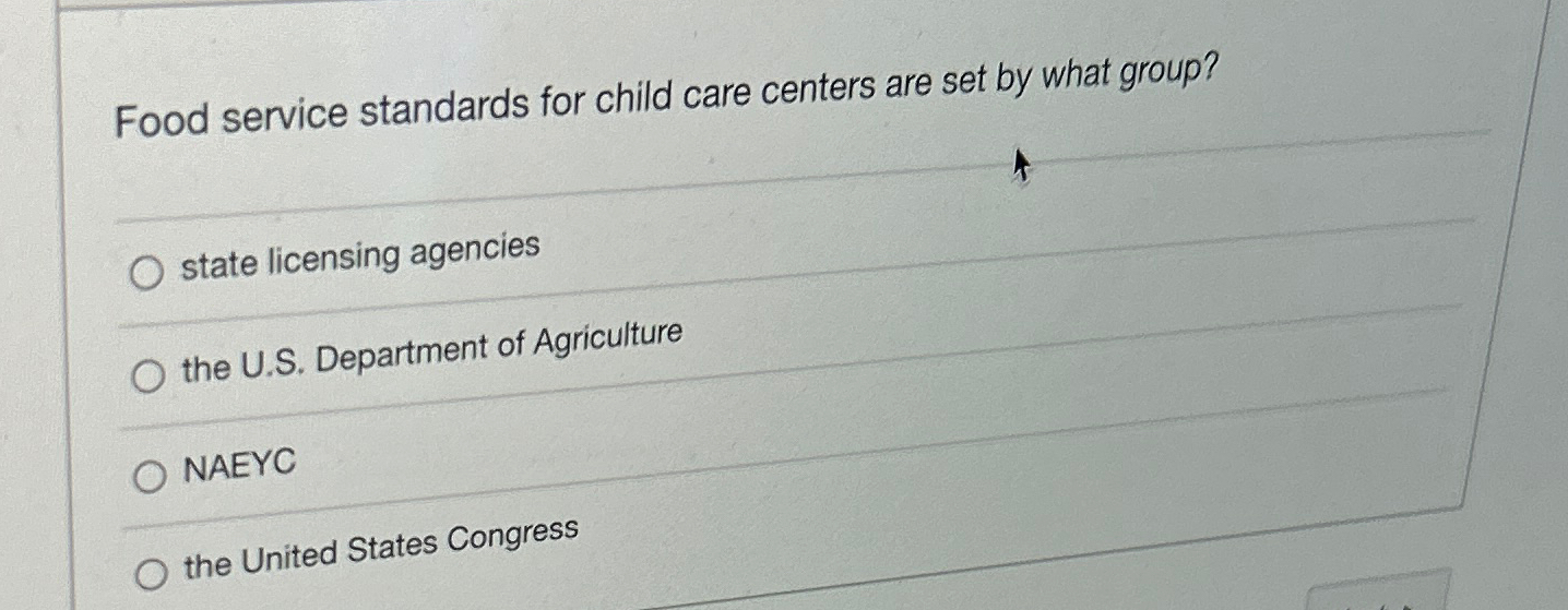 solved-food-service-standards-for-child-care-centers-are-set-chegg
