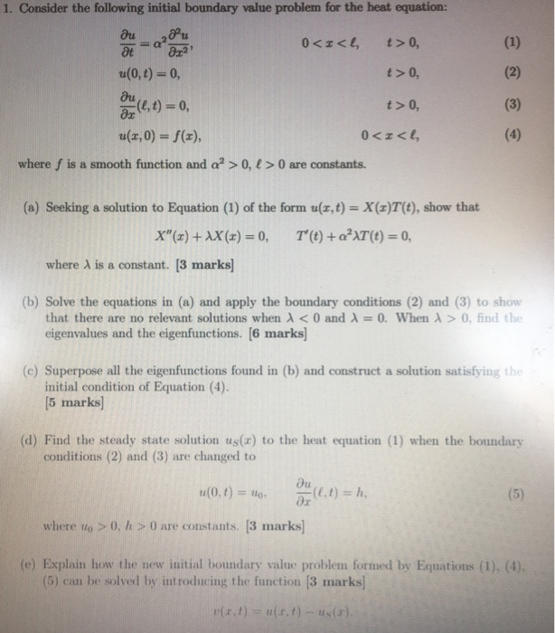 Solved How Are Parts D And E Done Here Are The Eigenvalue Chegg Com