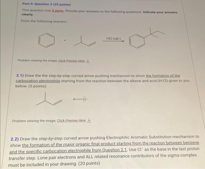 Solved Part II: Question 2 (25 points) This question has 2 | Chegg.com