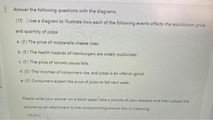 Solved 3 Answer The Following Questions With The Diagrams. | Chegg.com