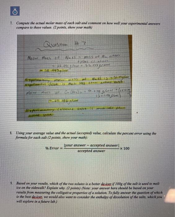 Solved 4 Repeat the experiment to verify your results using | Chegg.com