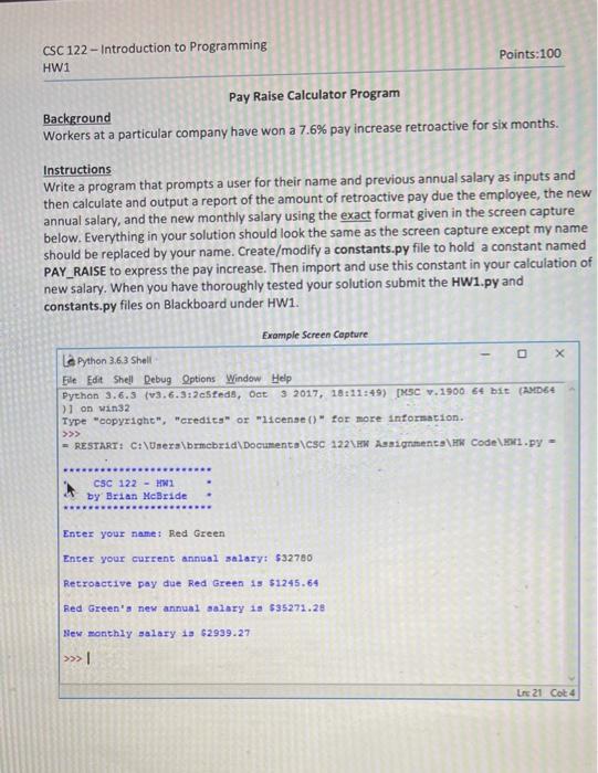 Solved The program should be written in python. here is the | Chegg.com