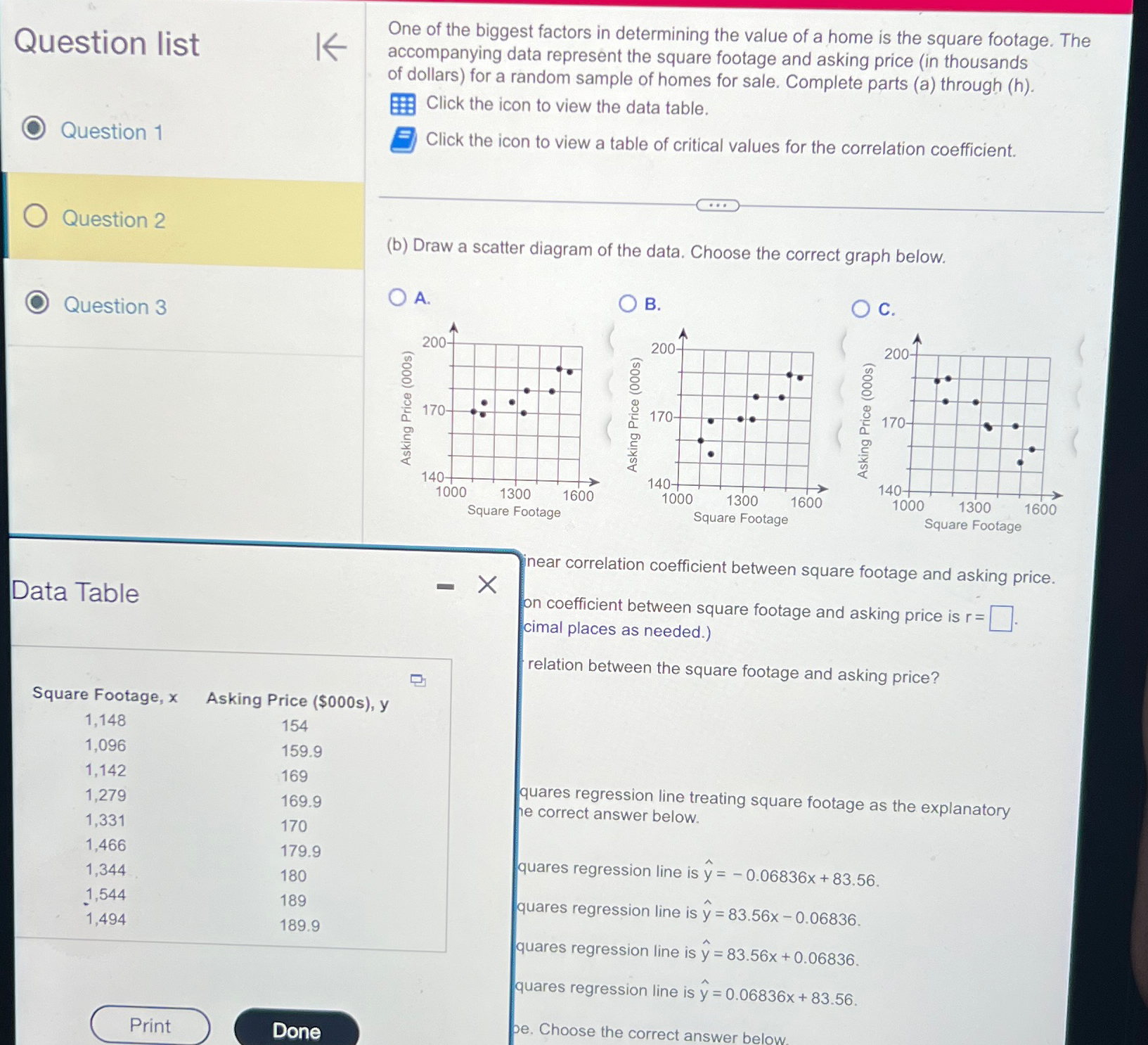 Solved Question listQuestion 1One of the biggest factors in | Chegg.com