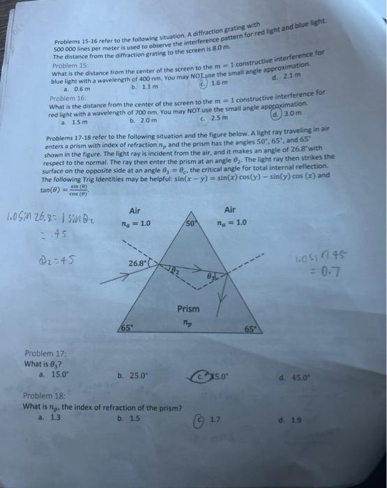 Solved Problems 15.16 refer to the following situation. A | Chegg.com