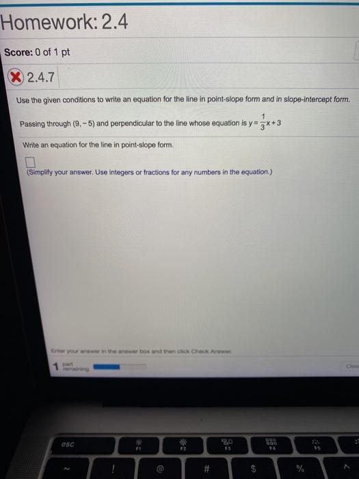 Solved Homework: 2.4 Score: 0 of 1 pt X 2.4.7 Use the given | Chegg.com