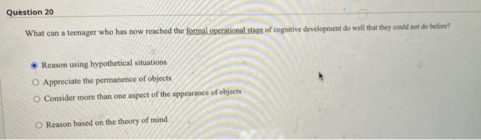 Solved Question 17 Five year old Joanne thinks it is unfair