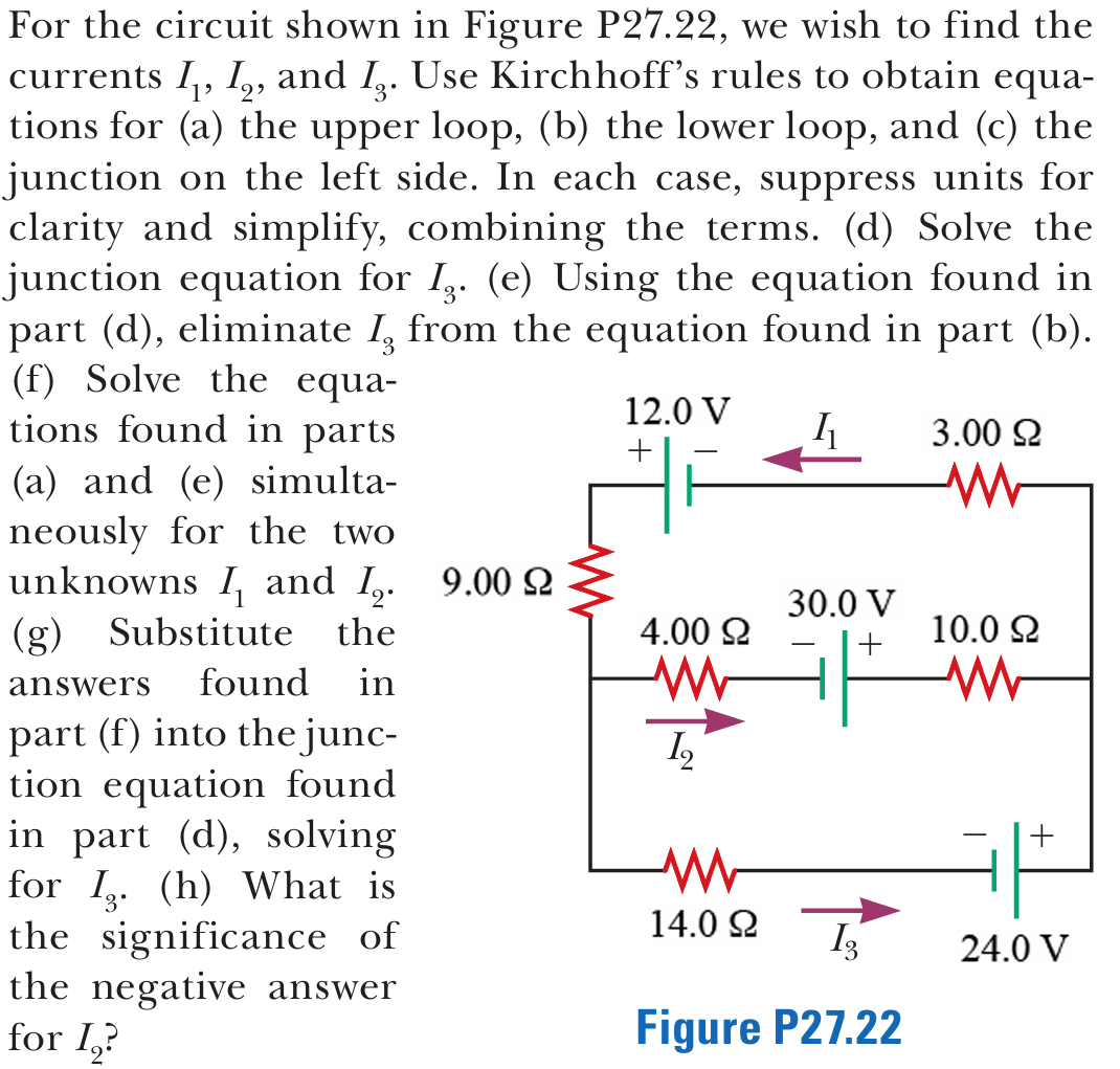 Solved For the circuit shown in Figure P27.22, ﻿we wish to | Chegg.com