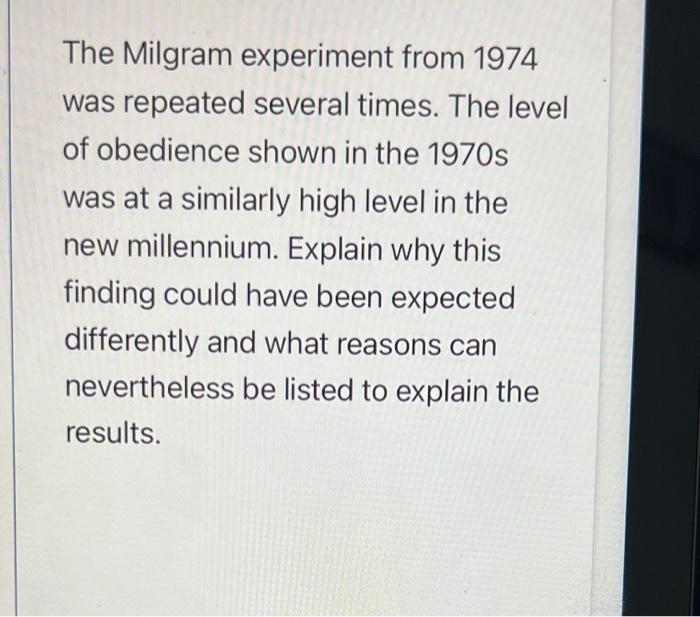 milgram experiment repeated