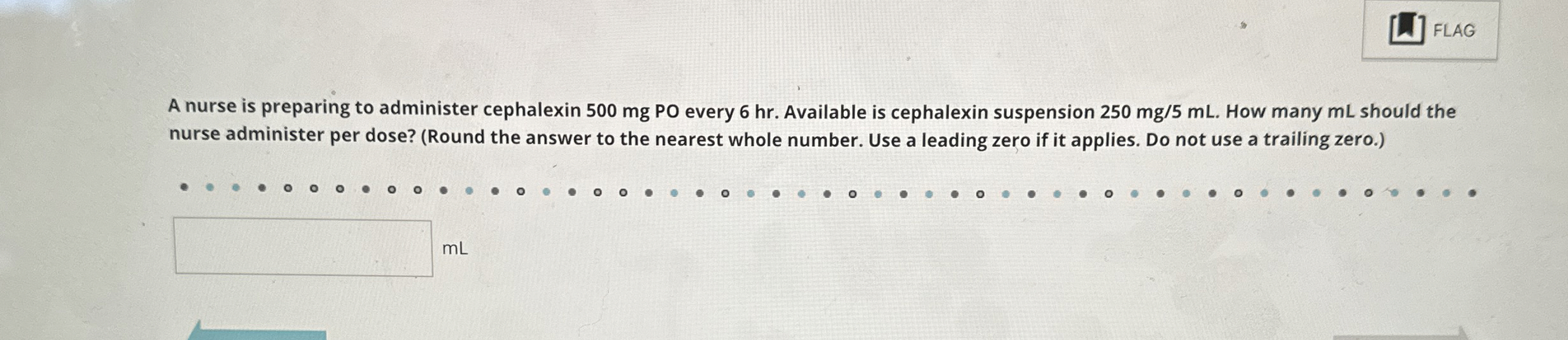 Solved Question 2 ﻿of 45An IV solution of 570 ﻿mL at a drip