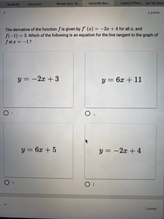 Solved The Function F Is Given By F X 2x3 Bx G X Chegg Com