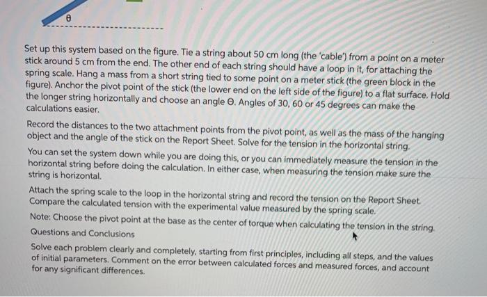 Solved Lab 11 Static Equilibrium Introduction The three | Chegg.com