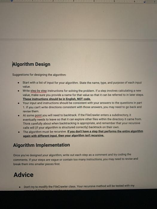 Objectives • Develop a recursive algorithm that | Chegg.com