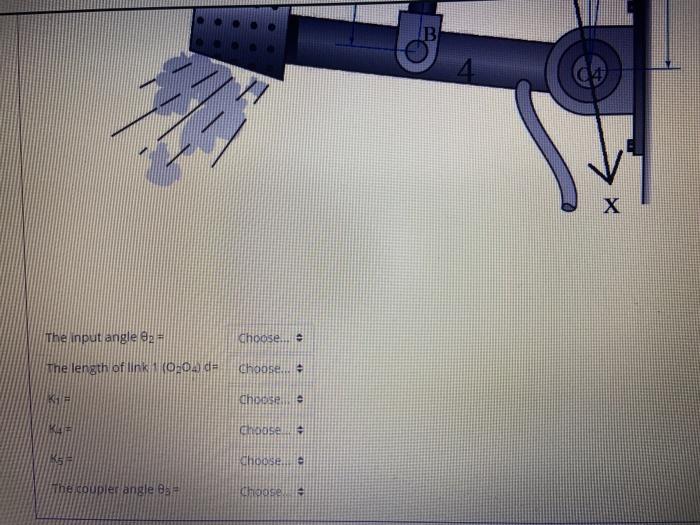 Solved The mechanism below is analyzed as a pin-jointed four | Chegg.com