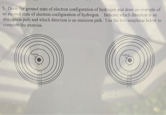 hydrogen electron configuration