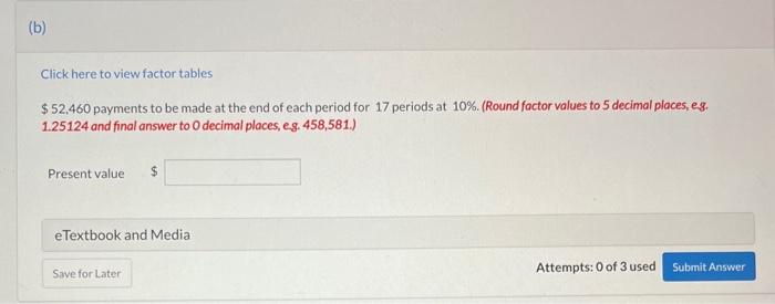 Solved (a) Your answer is correct Click here to view factor | Chegg.com