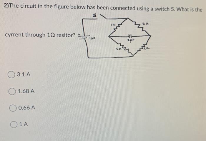 Solved The circuit in the figure below has been connected | Chegg.com