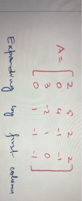 Solved Expanding O Won N Sus پر Ruf Her L In O Column Chegg Com