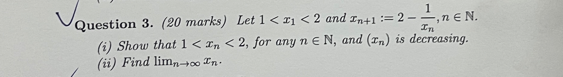 Solved REAL ANALYSIS Let 1