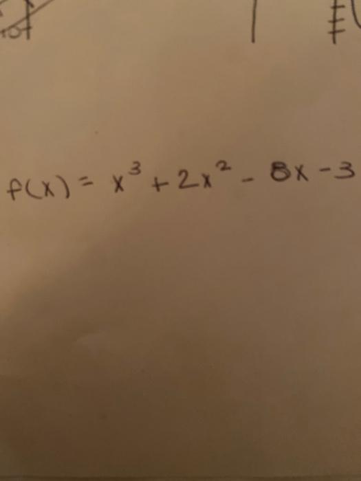 Solved consider the following function:find the extreme | Chegg.com