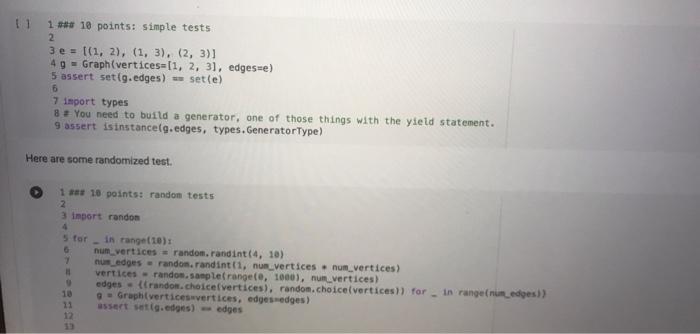 Do all the coding in Python where it say "Your Code | Chegg.com