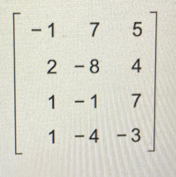 Find an orthogonal basis for the column space of the