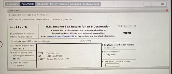 solved-instructions-form-1120-s-schedule-k-1-for-john-chegg