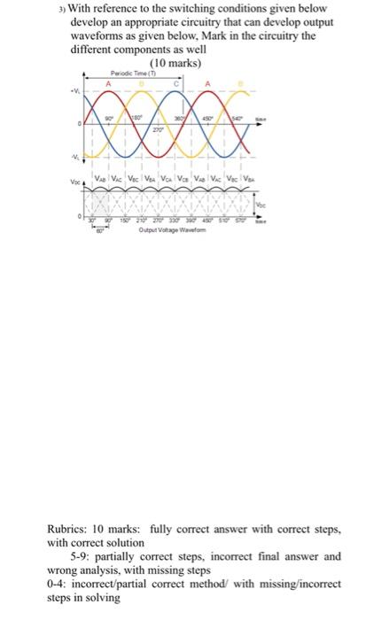 Solved 1) A single phase half wave controlled rectifier is | Chegg.com