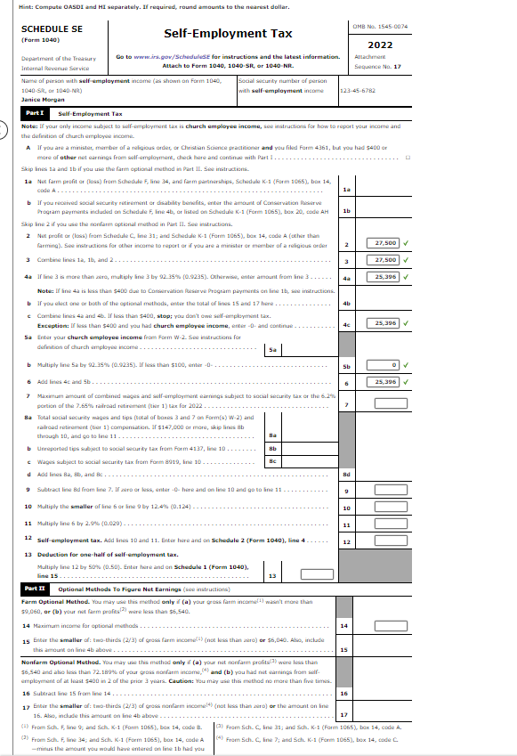 Solved Ch 8 ﻿Tax Return Problem – ﻿Individual (Form | Chegg.com