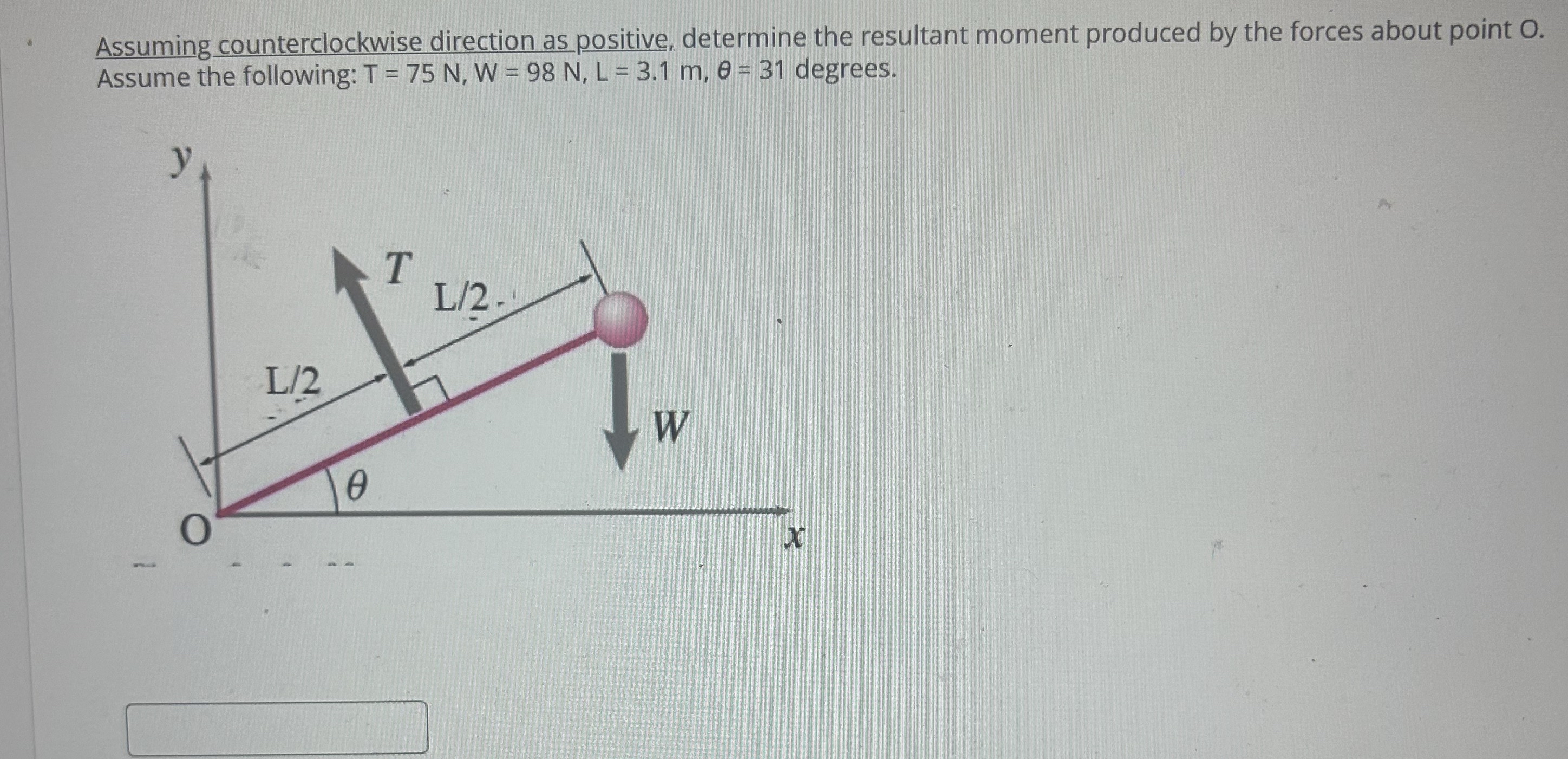 Assuming counterclockwise direction as positive, | Chegg.com
