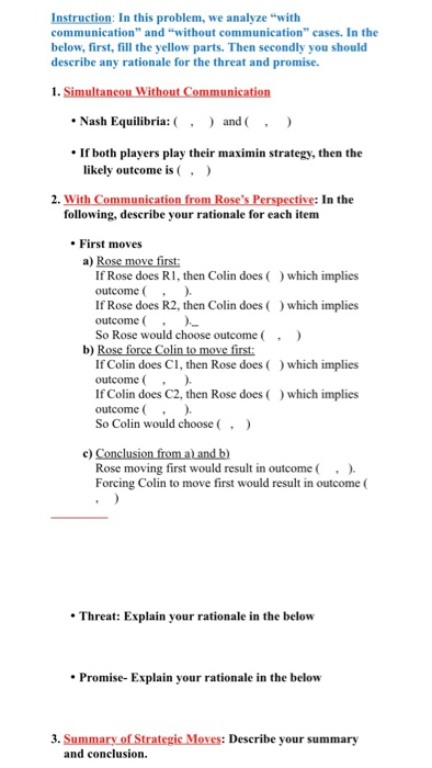 Question 4 12 pts Consider the following game. Assume | Chegg.com