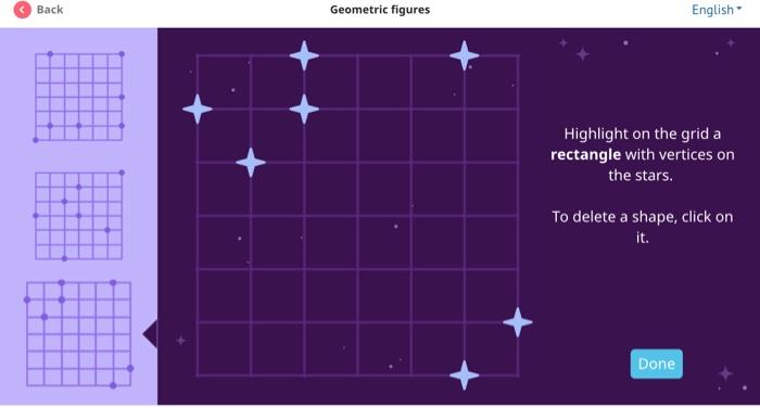 Solved Highlight on the grid a square with vertices on the | Chegg.com