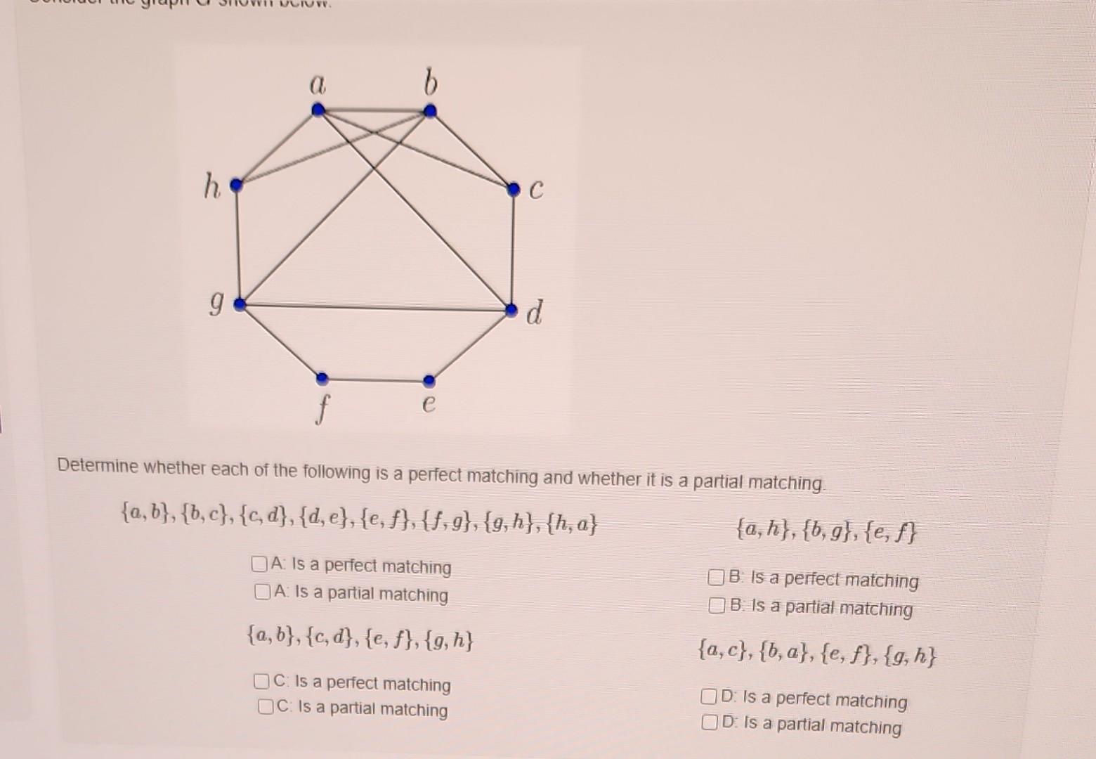 Solved Determine whether each of the following is a perfect | Chegg.com