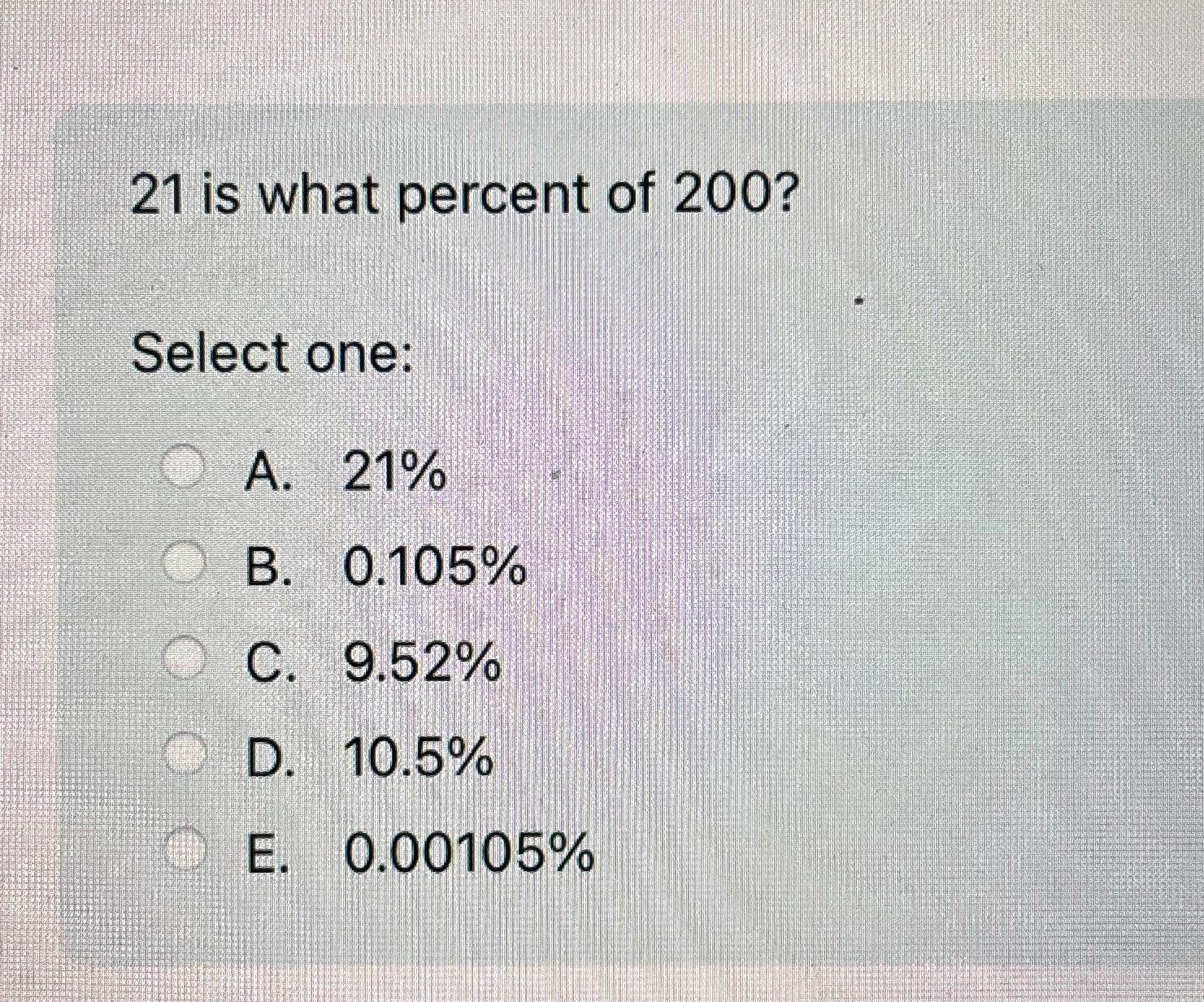 solved-21-is-what-percent-of-200-select-chegg