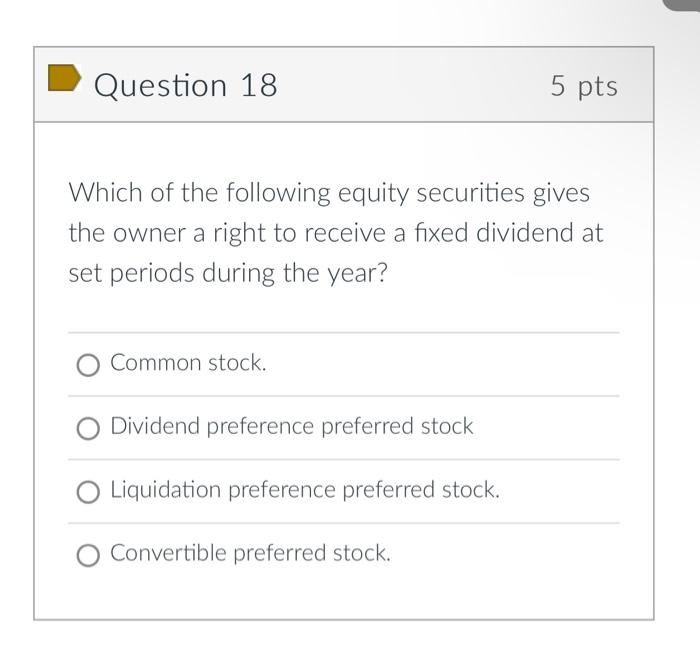 Solved Question 14 5 pts Which of the following is a type of | Chegg.com