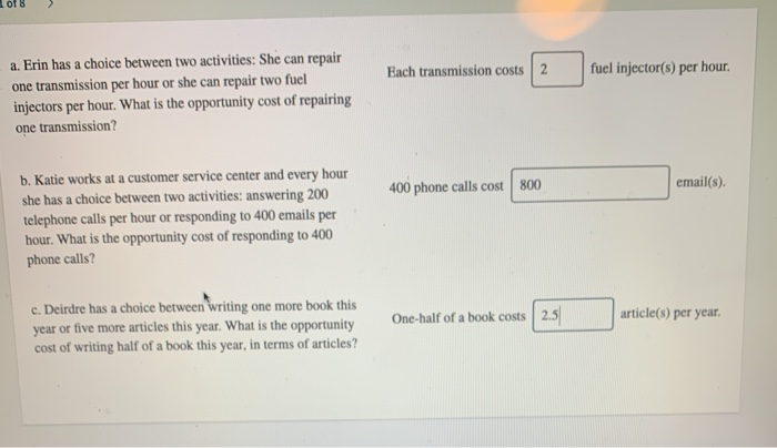 Solved Each transmission costs 2 fuel injector(s) per hour | Chegg.com