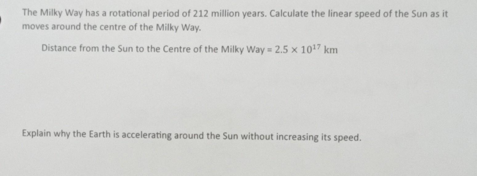 what is the angular speed and linear speed of earth around sun