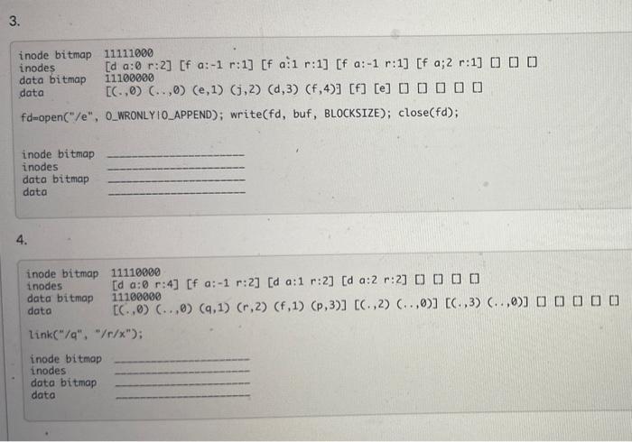 We use Simulator vsis.py to study how file system | Chegg.com