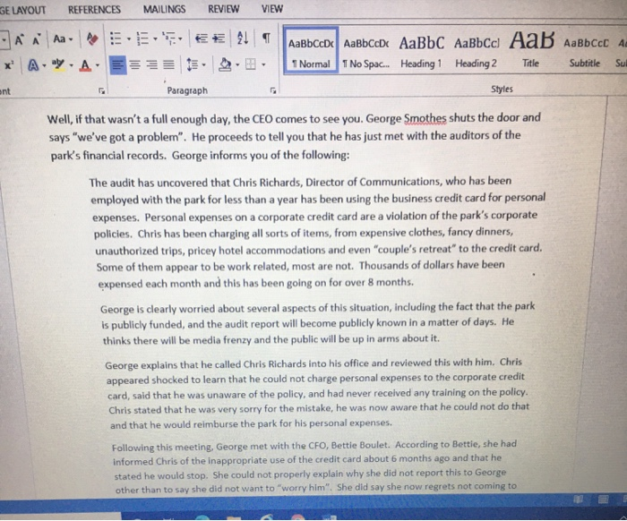 GE LAYOUT REFERENCES MAILINGS REVIEW VIEW Title | Chegg.com