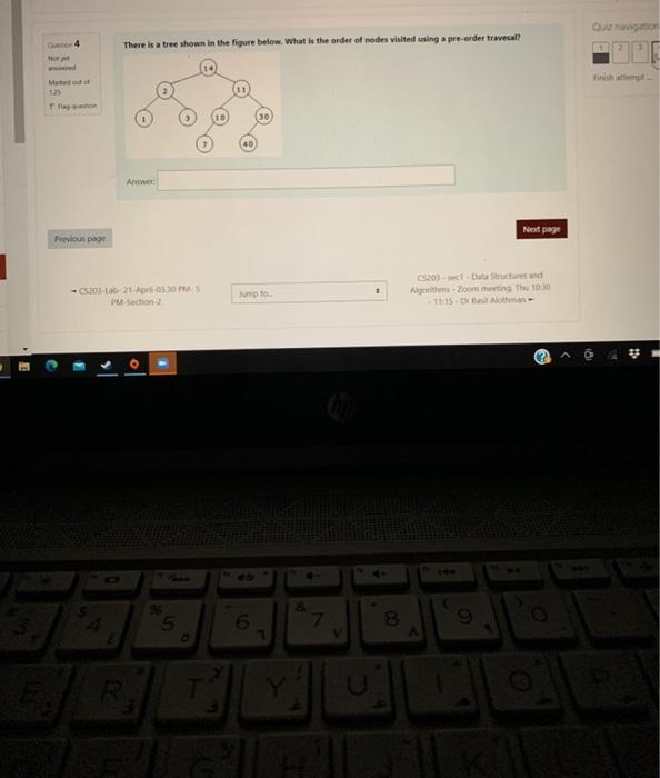 Solved There is a tree shown in the figure below. What is | Chegg.com