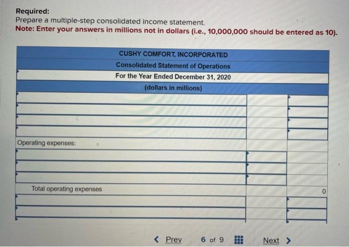 Solved P5-7 (Algo) Preparing a Multiple-Step Income | Chegg.com