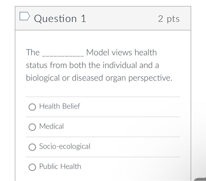 what is socio medical model